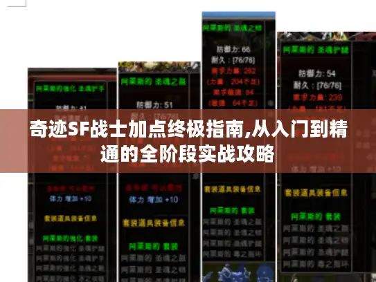 奇迹SF战士加点终极指南,从入门到精通的全阶段实战攻略