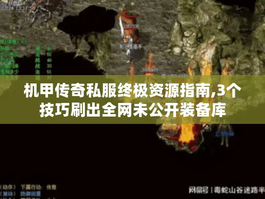 机甲传奇私服终极资源指南,3个技巧刷出全网未公开装备库 机甲传奇私服终极资源指南,3个技巧刷出全网未公开装备库