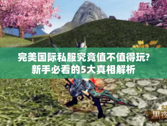 完美国际私服究竟值不值得玩?新手必看的5大真相解析