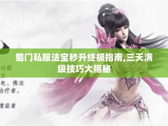 蜀门私服法宝秒升终极指南,三天满级技巧大揭秘