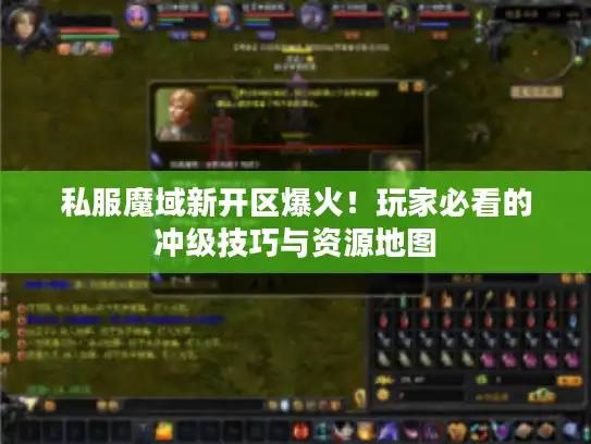 私服魔域新开区爆火!玩家必看的冲级技巧与资源地图 私服魔域新开区爆火!玩家必看的冲级技巧与资源地图