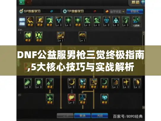 DNF公益服男枪三觉终极指南,5大核心技巧与实战解析 DNF公益服男枪三觉终极指南,5大核心技巧与实战解析