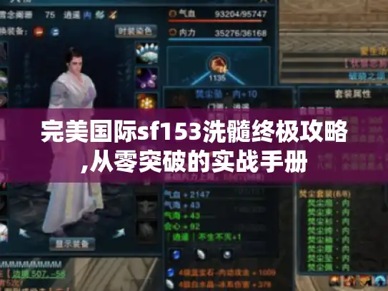 完美国际sf153洗髓终极攻略,从零突破的实战手册