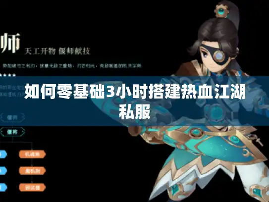 如何零基础3小时搭建热血江湖私服