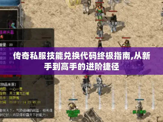 传奇私服技能兑换代码终极指南,从新手到高手的进阶捷径