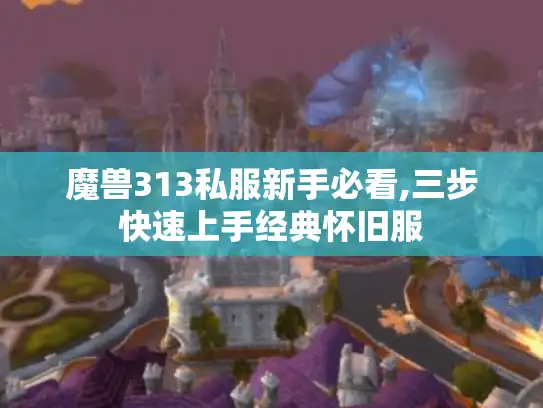 魔兽313私服新手必看,三步快速上手经典怀旧服 魔兽313私服新手必看,三步快速上手经典怀旧服