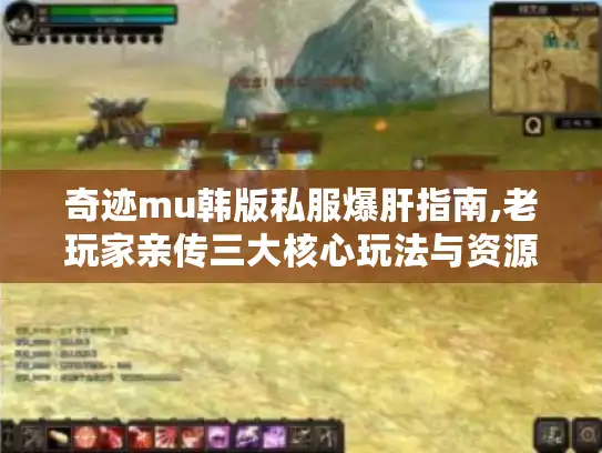 奇迹mu韩版私服爆肝指南,老玩家亲传三大核心玩法与资源收割法则
