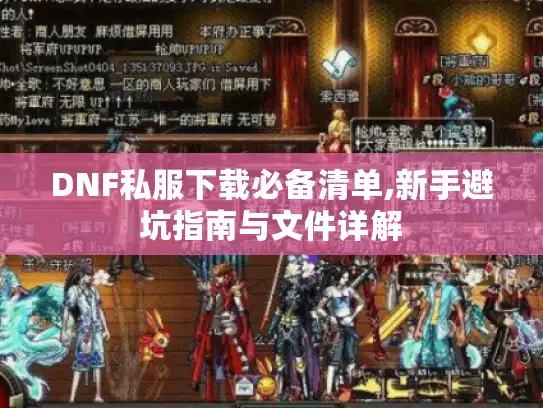 DNF私服下载必备清单,新手避坑指南与文件详解 DNF私服下载必备清单,新手避坑指南与文件详解