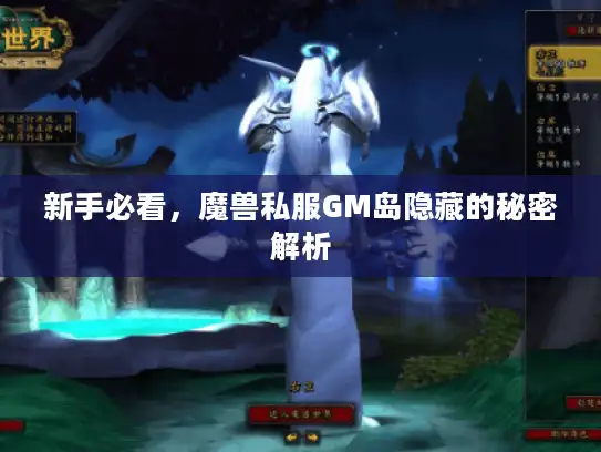 新手必看，魔兽私服GM岛隐藏的秘密解析