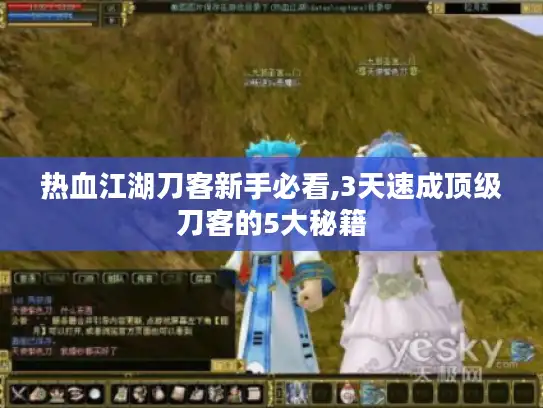 热血江湖刀客新手必看,3天速成顶级刀客的5大秘籍