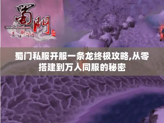 蜀门私服开服一条龙终极攻略,从零搭建到万人同服的秘密