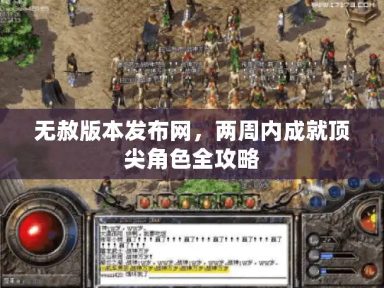 无赦版本发布网，两周内成就顶尖角色全攻略