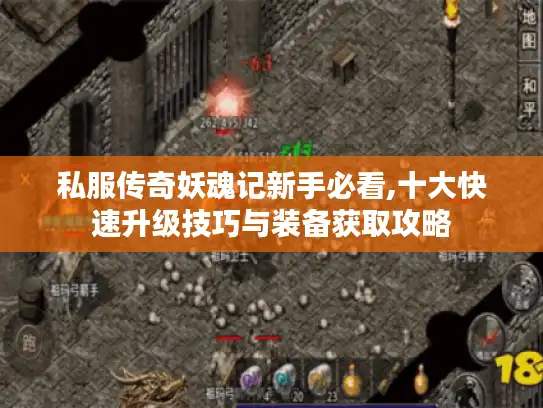 私服传奇妖魂记新手必看,十大快速升级技巧与装备获取攻略 私服传奇妖魂记新手必看,十大快速升级技巧与装备获取攻略