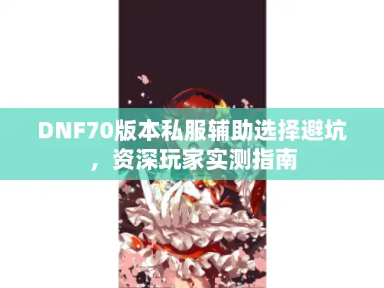 DNF70版本私服辅助选择避坑，资深玩家实测指南
