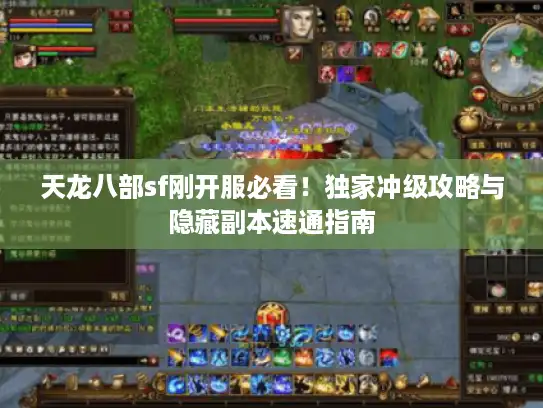 天龙八部sf刚开服必看！独家冲级攻略与隐藏副本速通指南