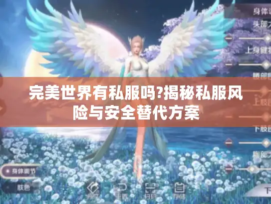 完美世界有私服吗?揭秘私服风险与安全替代方案 完美世界有私服吗?揭秘私服风险与安全替代方案