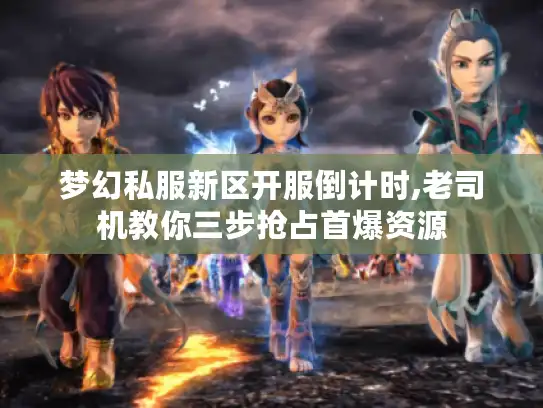 梦幻私服新区开服倒计时,老司机教你三步抢占首爆资源