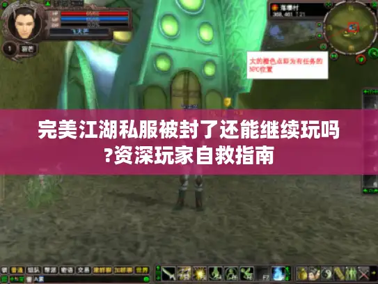 完美江湖私服被封了还能继续玩吗?资深玩家自救指南