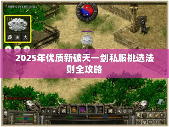 2025年优质新破天一剑私服挑选法则全攻略