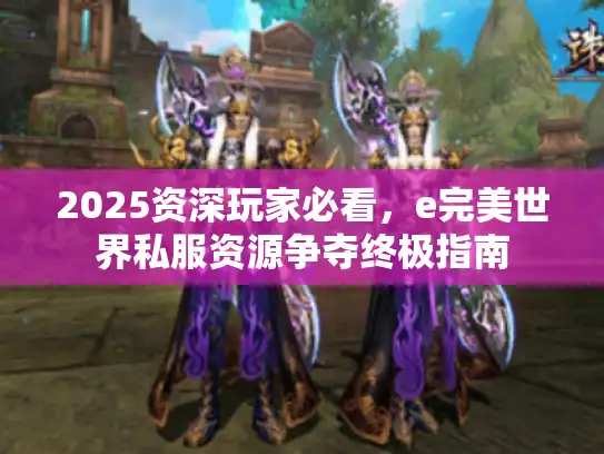 2025资深玩家必看，e完美世界私服资源争夺终极指南