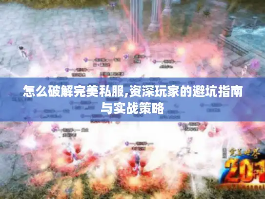 怎么破解完美私服,资深玩家的避坑指南与实战策略