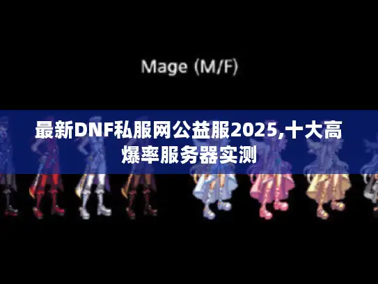 最新DNF私服网公益服2025,十大高爆率服务器实测