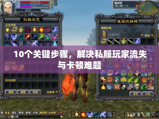 10个关键步骤，解决私服玩家流失与卡顿难题