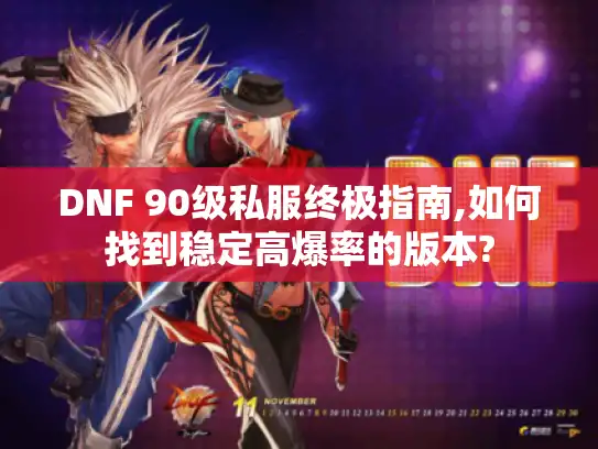 DNF 90级私服终极指南,如何找到稳定高爆率的版本?