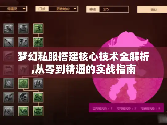 梦幻私服搭建核心技术全解析,从零到精通的实战指南