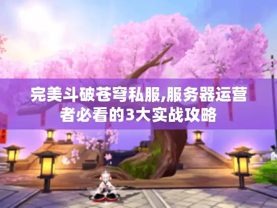完美斗破苍穹私服,服务器运营者必看的3大实战攻略