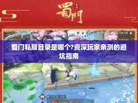 蜀门私服目录是哪个?资深玩家亲测的避坑指南