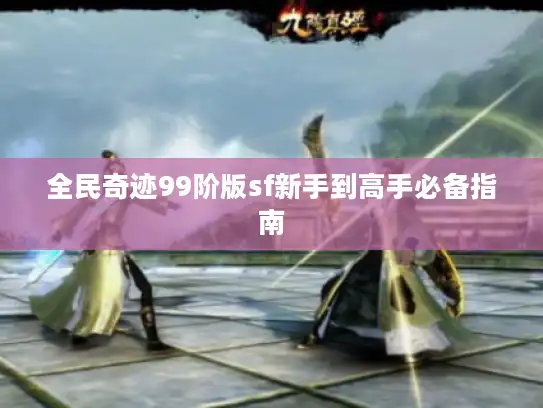 全民奇迹99阶版sf新手到高手必备指南