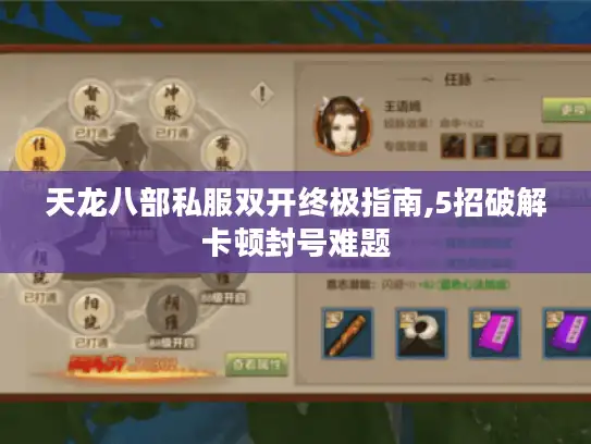 天龙八部私服双开终极指南,5招破解卡顿封号难题