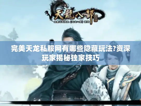 完美天龙私服网有哪些隐藏玩法?资深玩家揭秘独家技巧