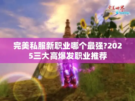 完美私服新职业哪个最强?2025三大高爆发职业推荐