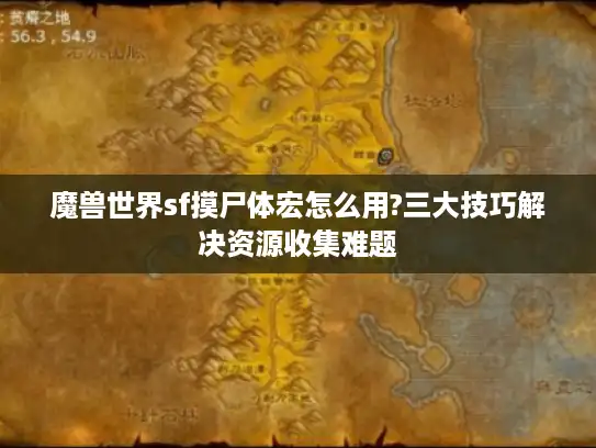 魔兽世界sf摸尸体宏怎么用?三大技巧解决资源收集难题 魔兽世界sf摸尸体宏怎么用?三大技巧解决资源收集难题