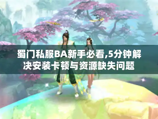 蜀门私服BA新手必看,5分钟解决安装卡顿与资源缺失问题