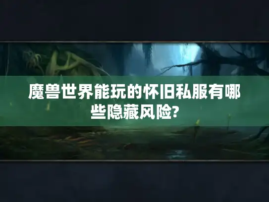 魔兽世界能玩的怀旧私服有哪些隐藏风险?