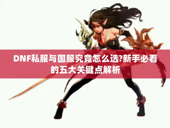 DNF私服与国服究竟怎么选?新手必看的五大关键点解析
