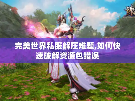 完美世界私服解压难题,如何快速破解资源包错误