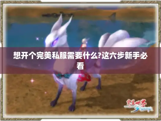 想开个完美私服需要什么?这六步新手必看