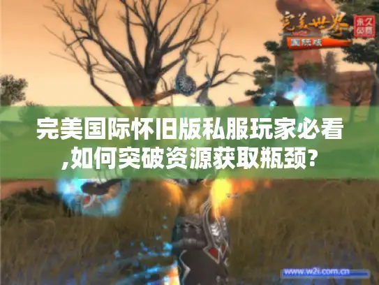完美国际怀旧版私服玩家必看,如何突破资源获取瓶颈? 完美国际怀旧版私服玩家必看,如何突破资源获取瓶颈?