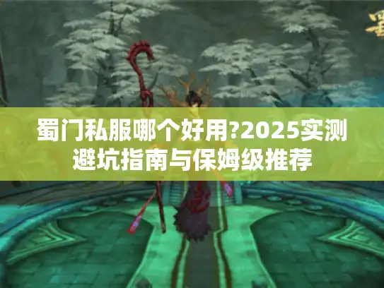 蜀门私服哪个好用?2025实测避坑指南与保姆级推荐