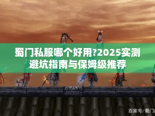 蜀门私服哪个好用?2025实测避坑指南与保姆级推荐
