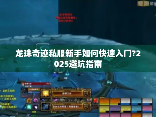 龙珠奇迹私服新手如何快速入门?2025避坑指南 龙珠奇迹私服新手如何快速入门?2025避坑指南