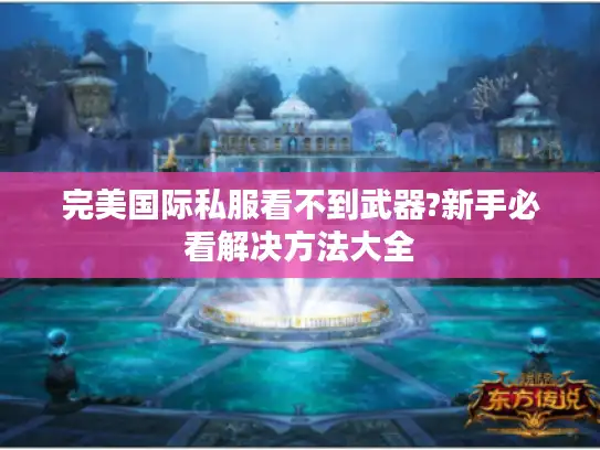 完美国际私服看不到武器?新手必看解决方法大全