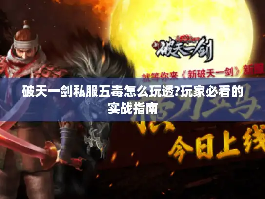 破天一剑私服五毒怎么玩透?玩家必看的实战指南