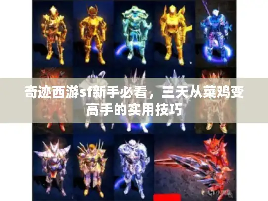 奇迹西游sf新手必看，三天从菜鸡变高手的实用技巧