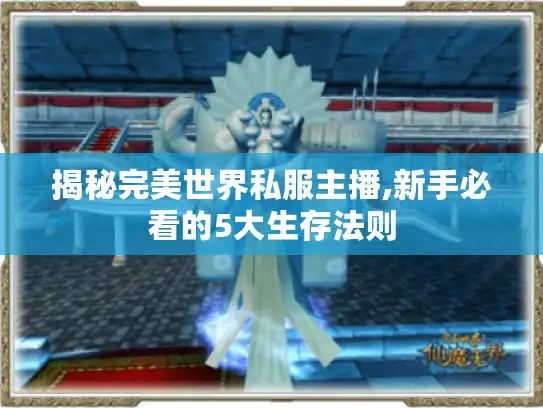 揭秘完美世界私服主播,新手必看的5大生存法则