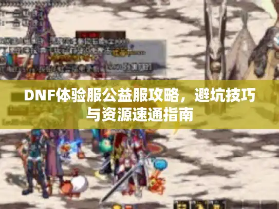 DNF体验服公益服攻略，避坑技巧与资源速通指南